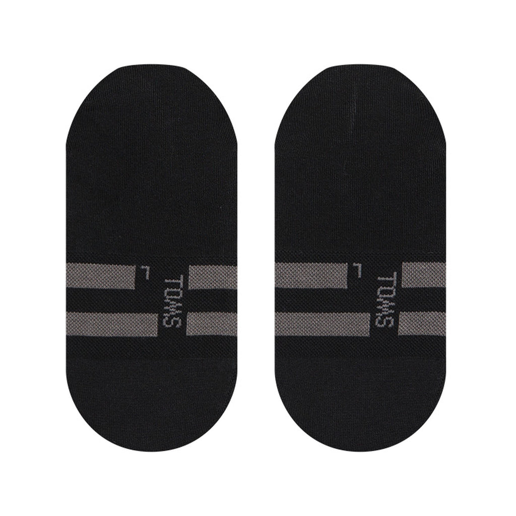 Detailed Image Of Classic No Show Socks Black