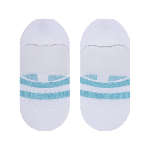 Detailed Image Of Ultimate No Show Socks White