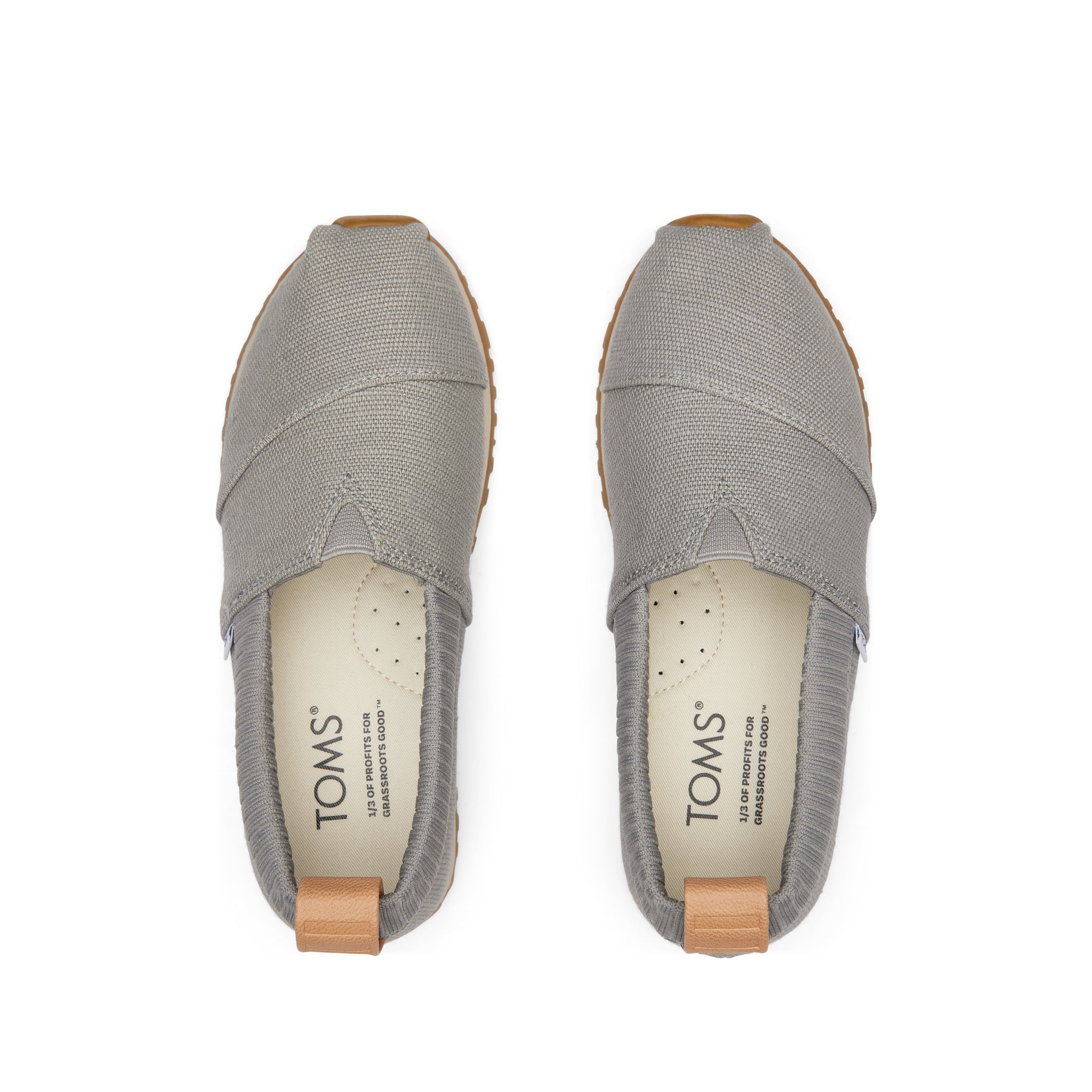 Youth Resident Drizzle Grey Heritage Canvas Kids Sneaker Top View