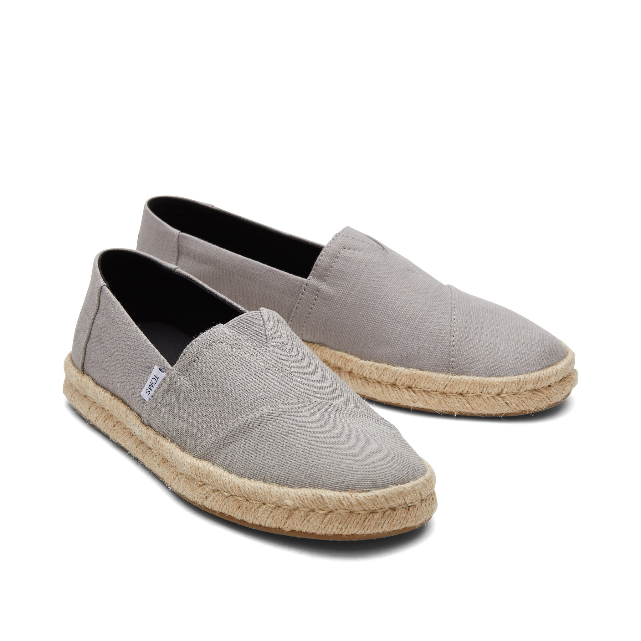Alpargata Grey Recycled Cotton Rope 2.0 Espadrille Front View