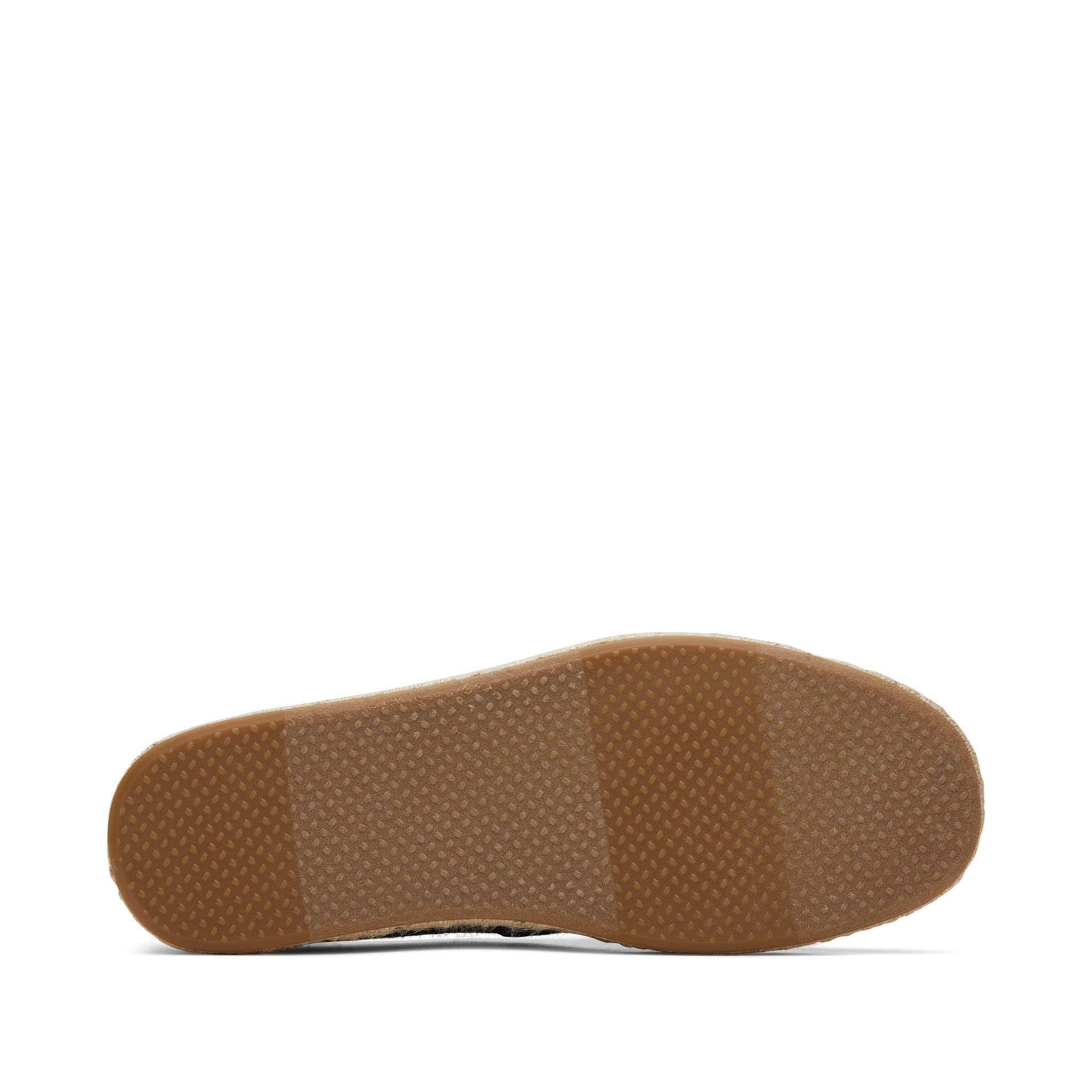 Alpargata Black Recycled Cotton Rope 2.0 Espadrille Bottom Sole View