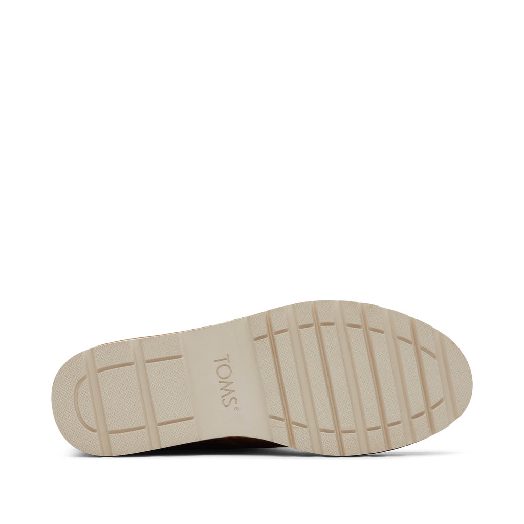 Palomar Tan Water Resistant Leather Boot Bottom Sole View