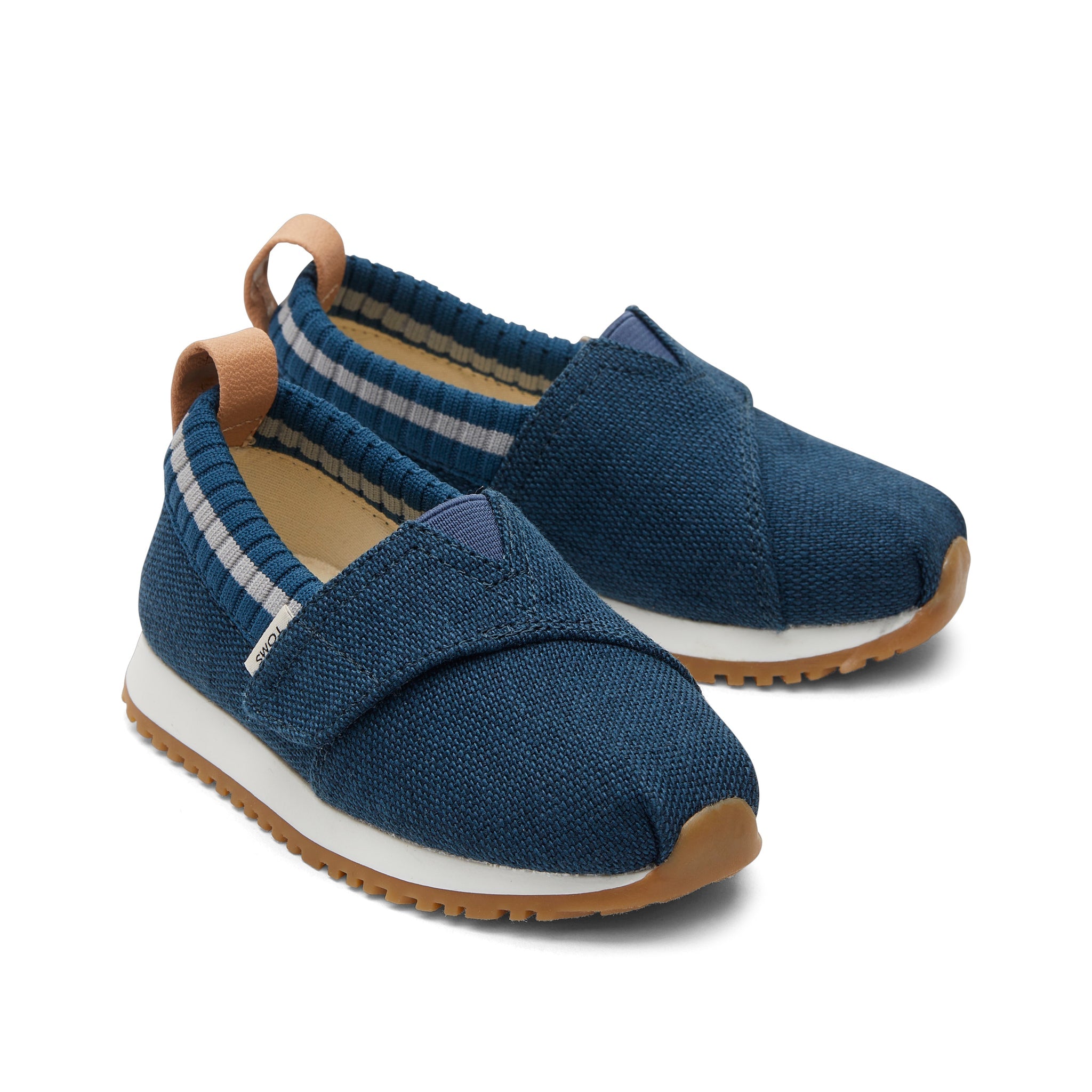 Resident Blue Heritage Canvas Toddler Sneaker Front View