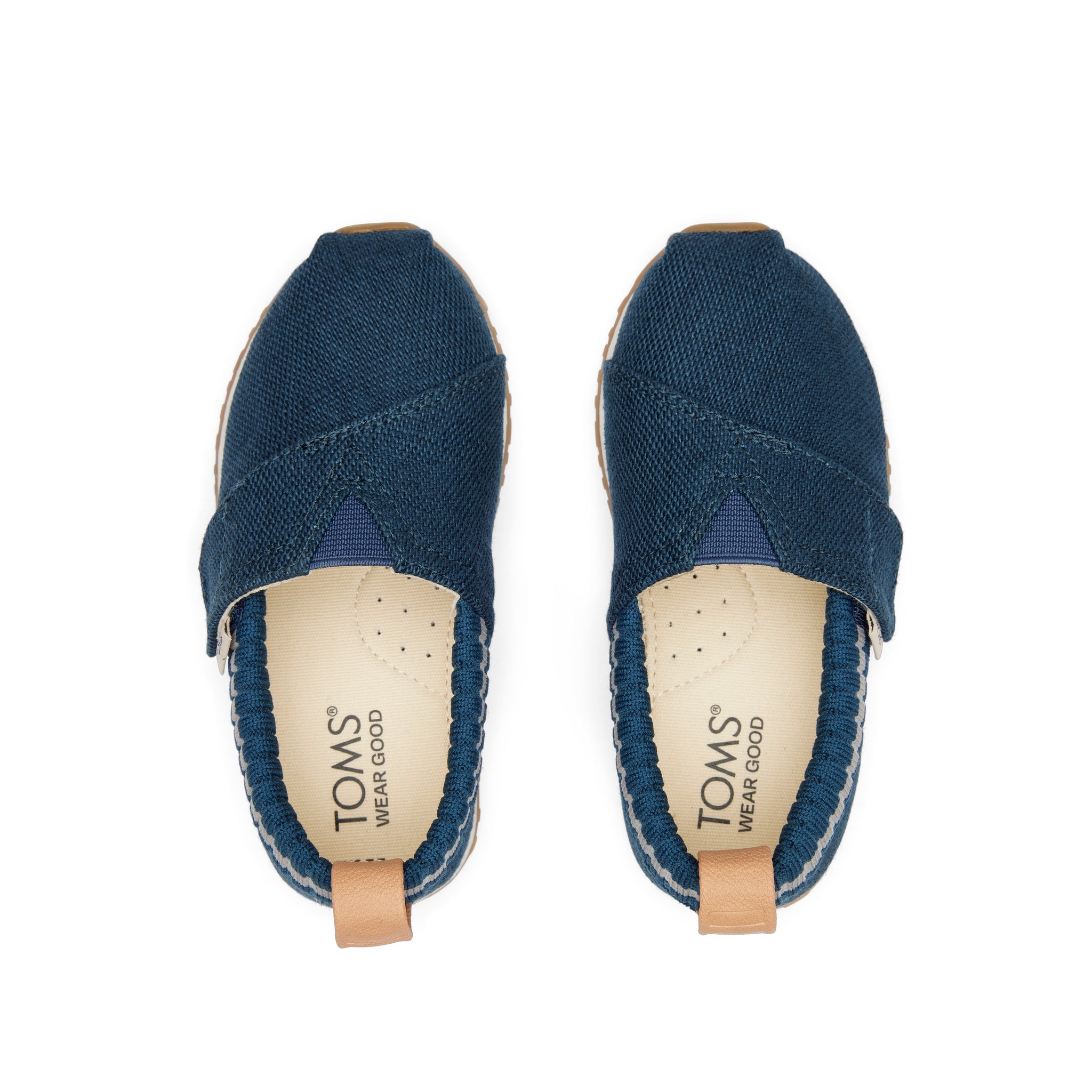 Resident Blue Heritage Canvas Toddler Sneaker Top View