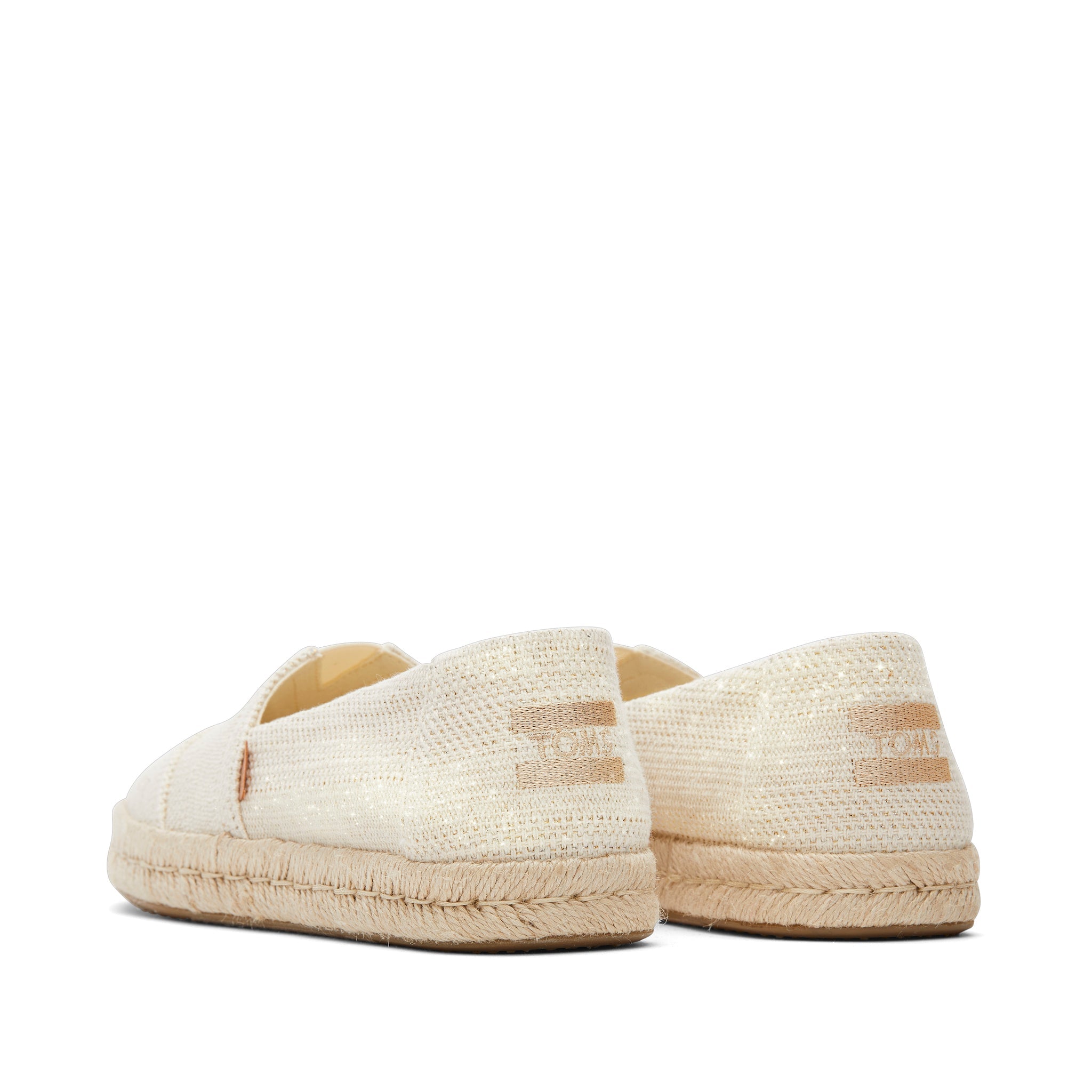 Alpargata Rope 2.0 Natural Metallic Espadrille Back View
