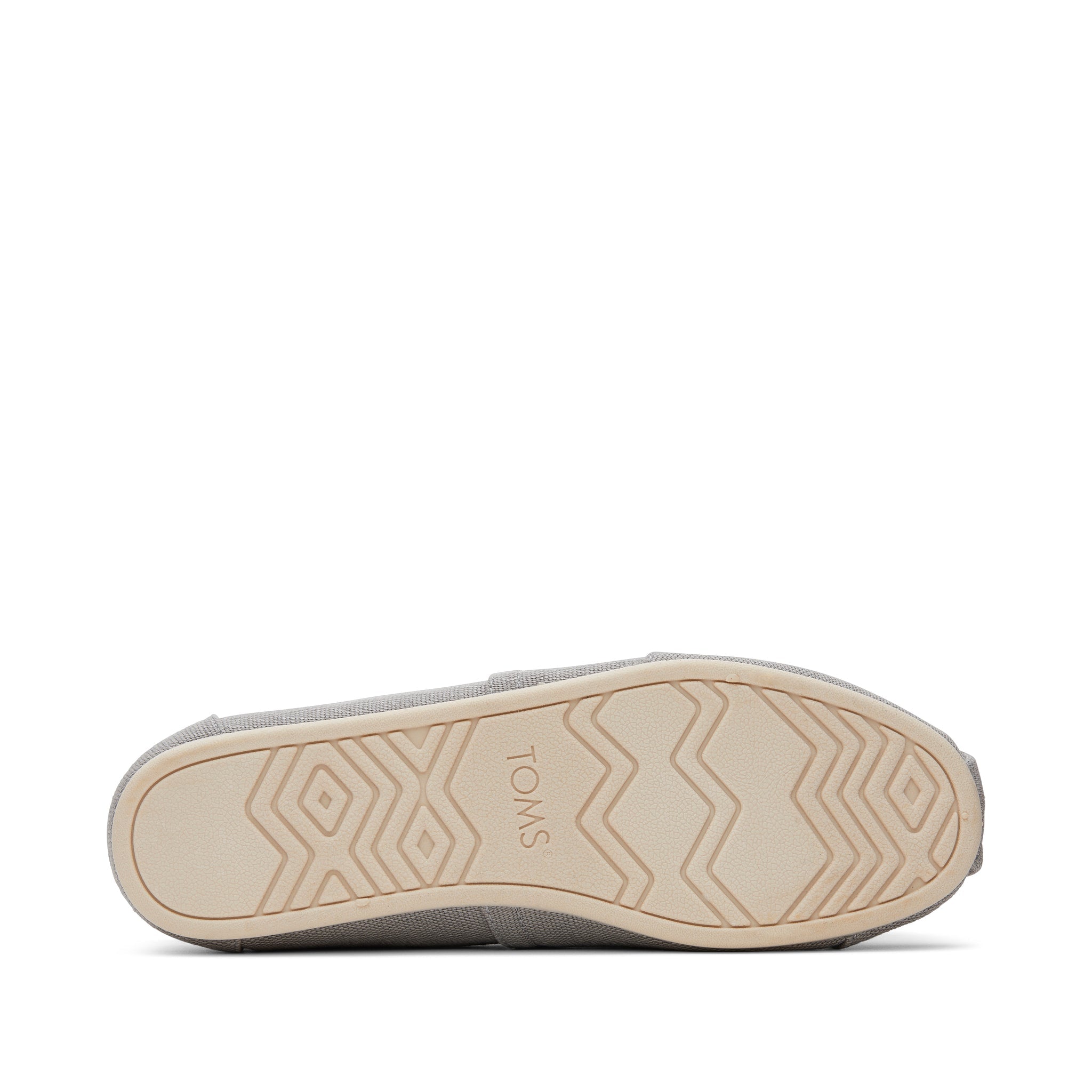 Alpargata Grey Heritage Canvas Bottom Sole View