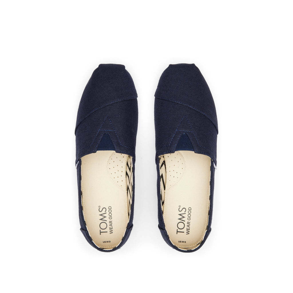 Alpargata Navy Heritage Canvas Top View