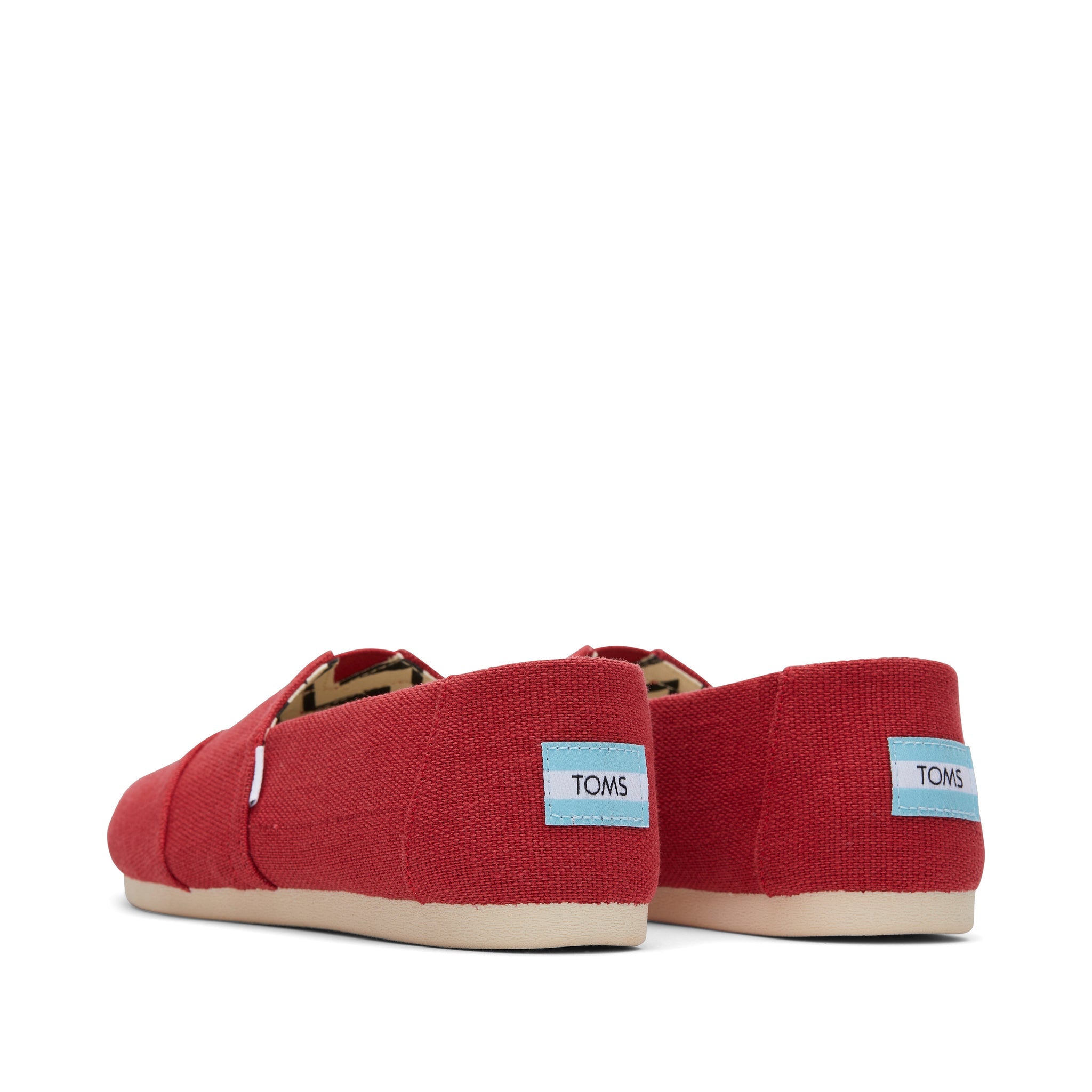 Alpargata Red Heritage Canvas Back View