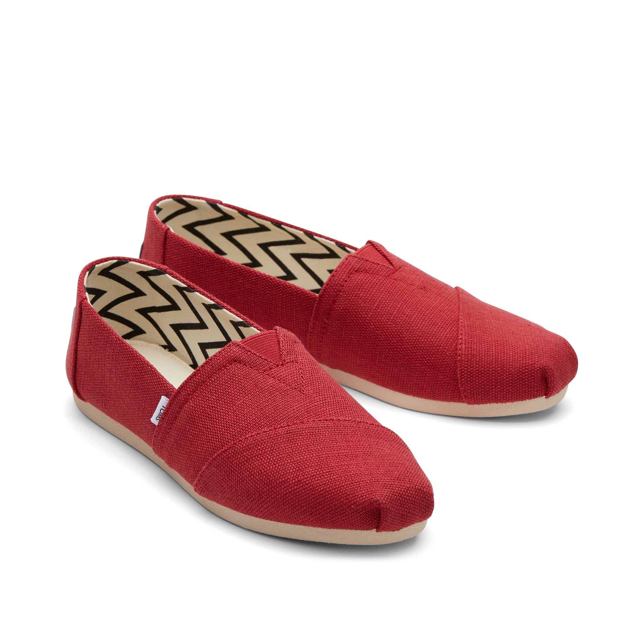 Alpargata Red Heritage Canvas Front View