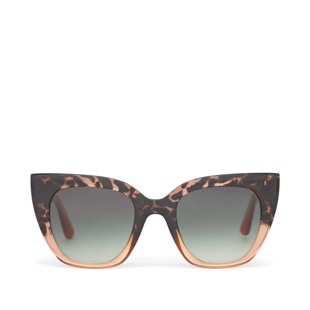 Sydney Traveler Sunglasses  - Tortoise Apricot Olive Gradient Front View