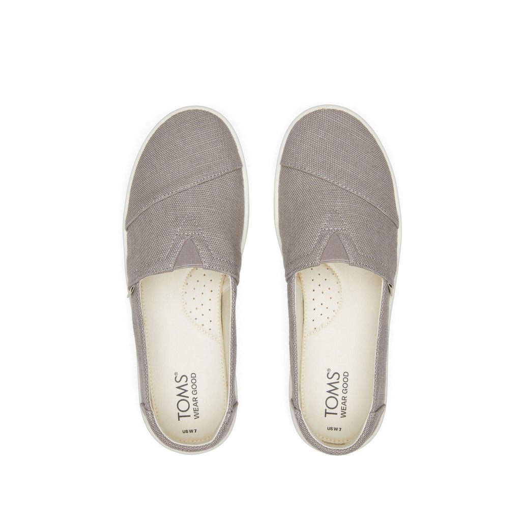 Verona Grey Slip On Sneaker Top View