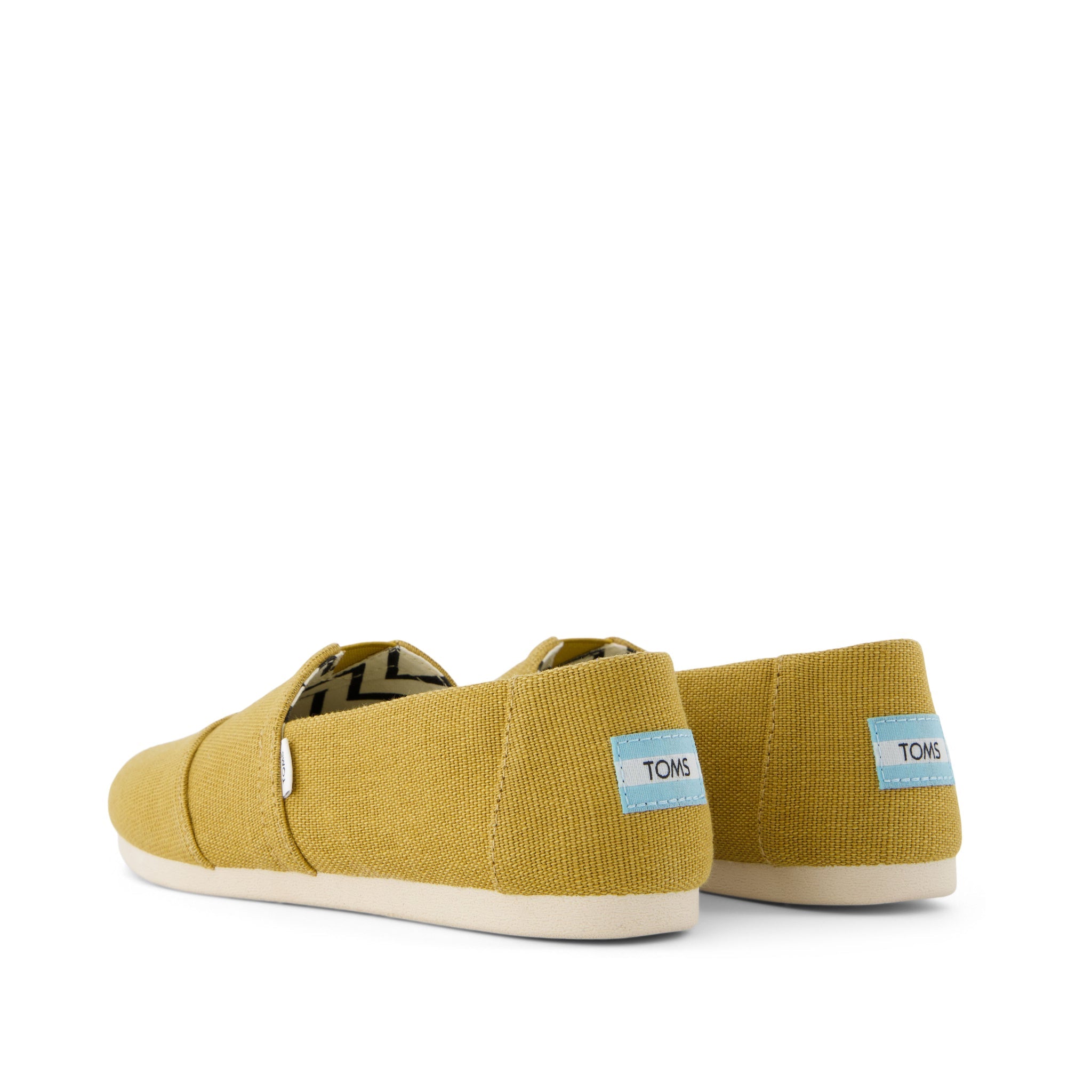 Alpargata Golden Honey Heritage Canvas Back View