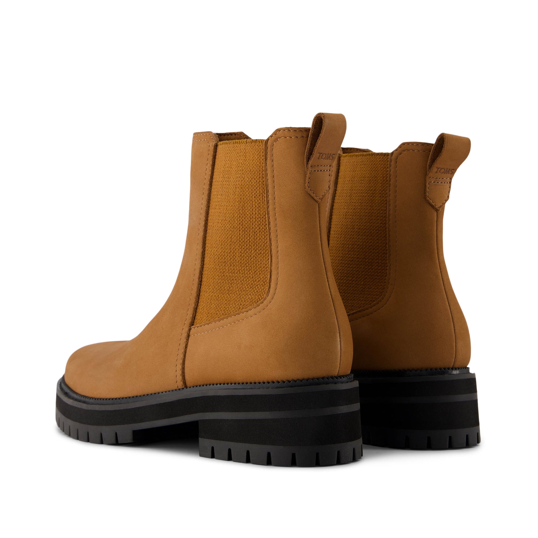 Bennet Boot - Water Resistant Brown Sugar Nubuck Leather Back View