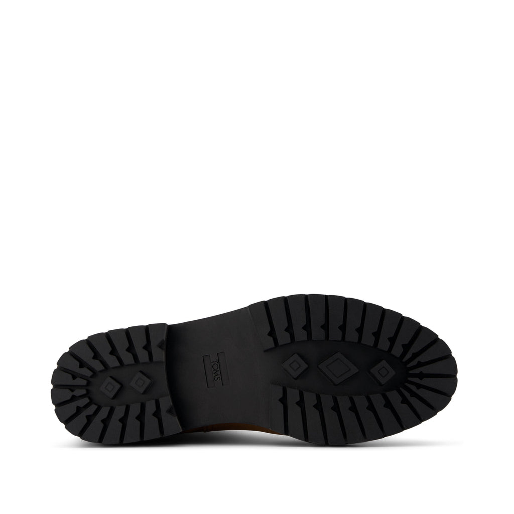 Bennet Boot - Water Resistant Brown Sugar Nubuck Leather Bottom Sole View