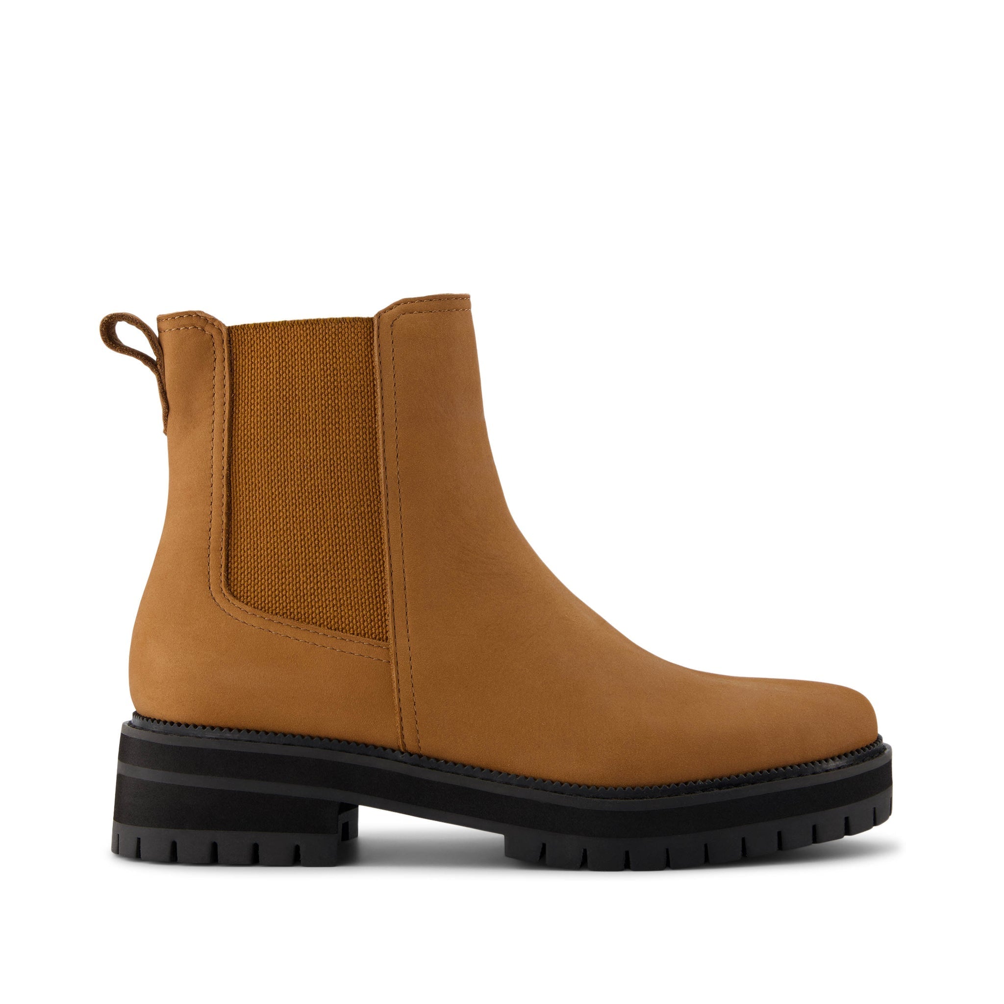 Bennet Boot - Water Resistant Brown Sugar Nubuck Leather Side View