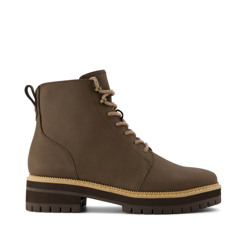 Wylder Boot - Water Resistant Canteen Nubuck Leather Side View