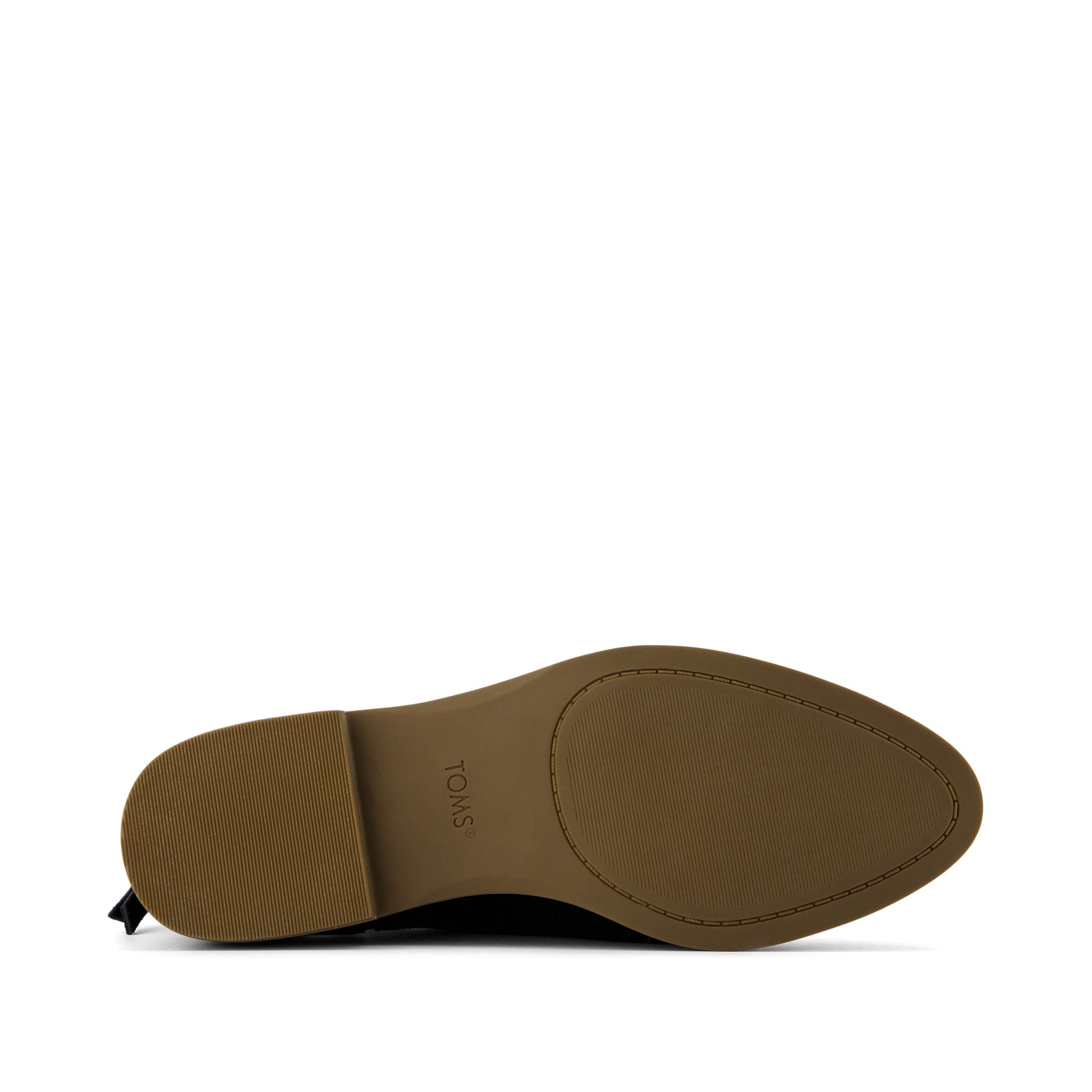 Rylie Black Suede Boot Bottom Sole View