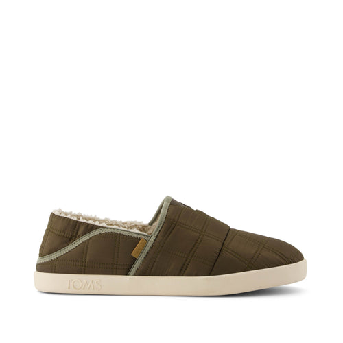 Camden Convertible Slipper - Canteen Quilted Woven Side View