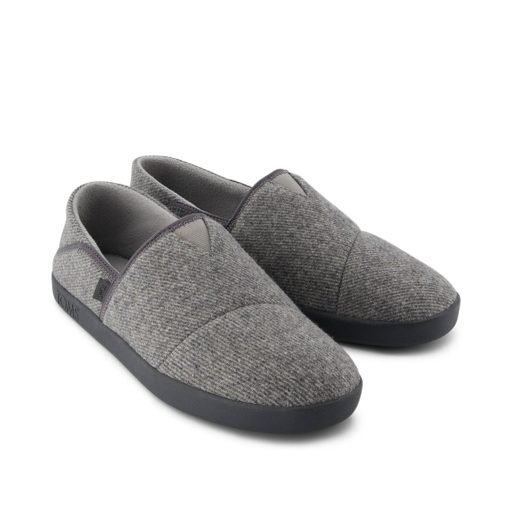 Camden Convertible Slipper - Ultimate Grey Cozy Twill Front View