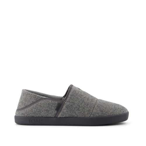 Camden Convertible Slipper - Ultimate Grey Cozy Twill Side View