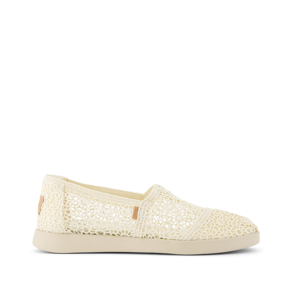 Alpargata Plus Natural Moroccan Crochet Side View