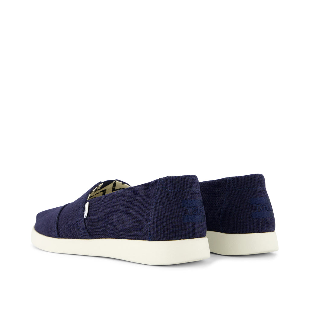 Alpargata Plus Navy Heritage Canvas Back View