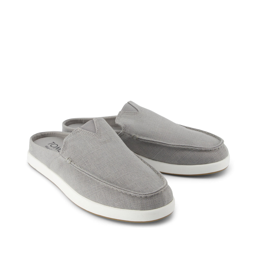 Alonso Mule - Drizzle Grey Heritage Canvas Front View