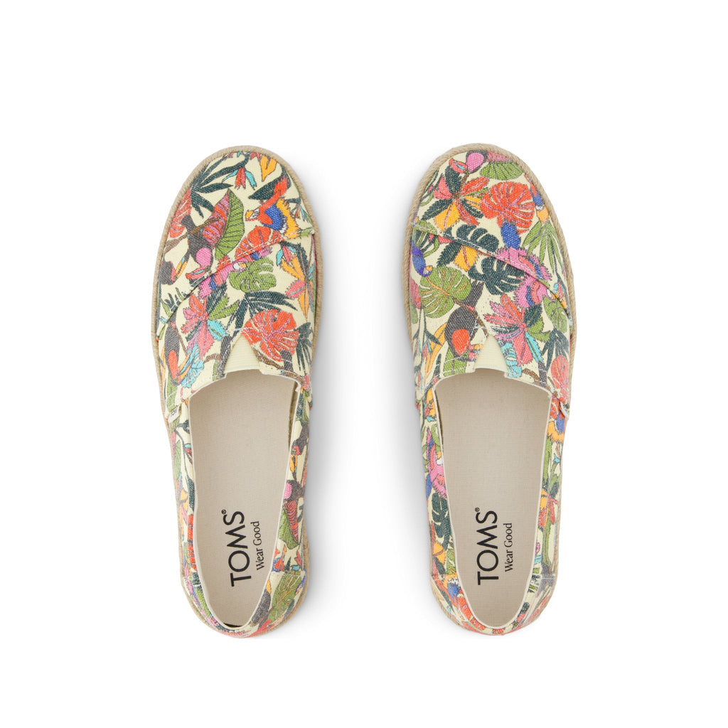 Alpargata Rope 2.0 Espadrille - Multicolor Birds of Paradise Print Top View