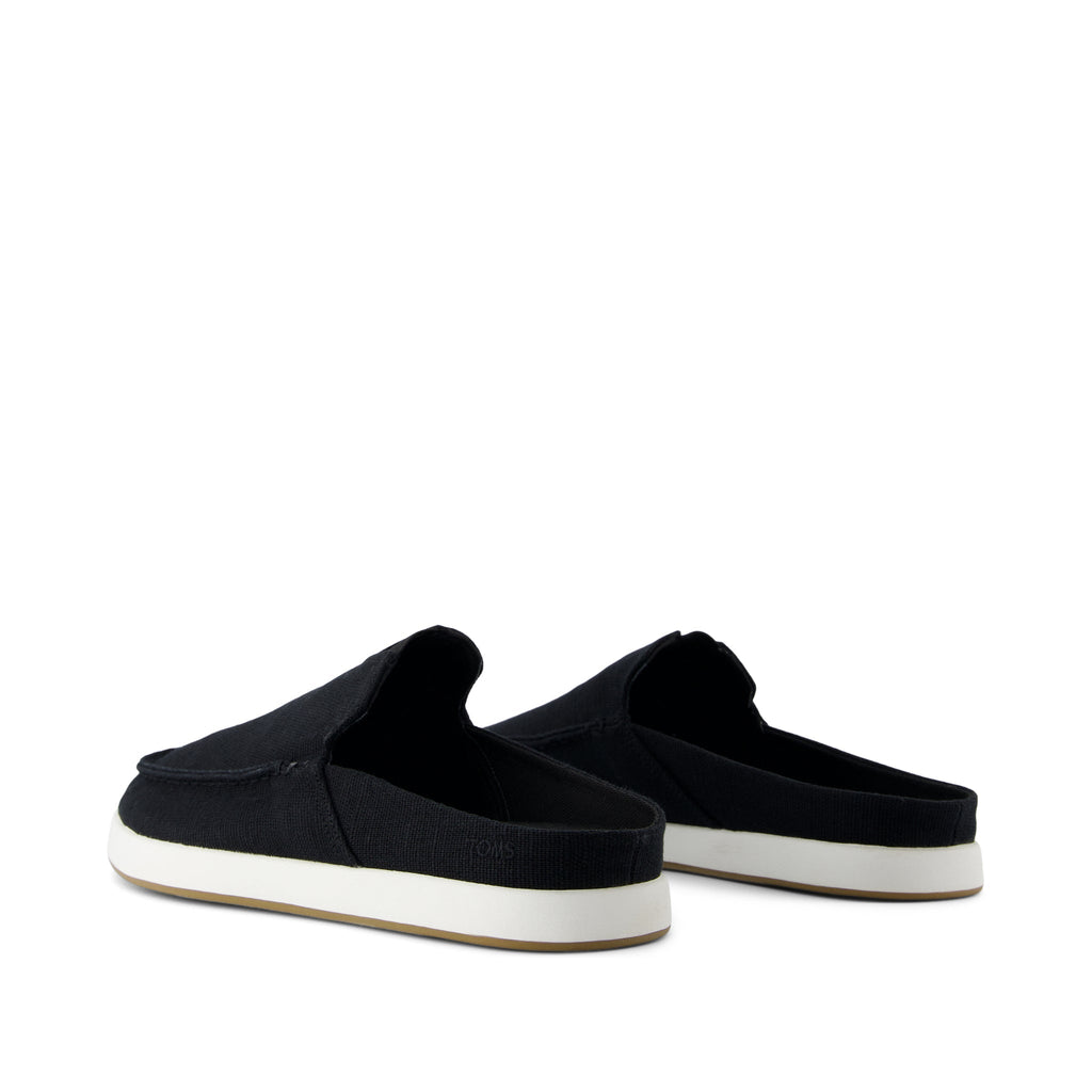 Alonso Mule - Black Heritage Canvas Back View