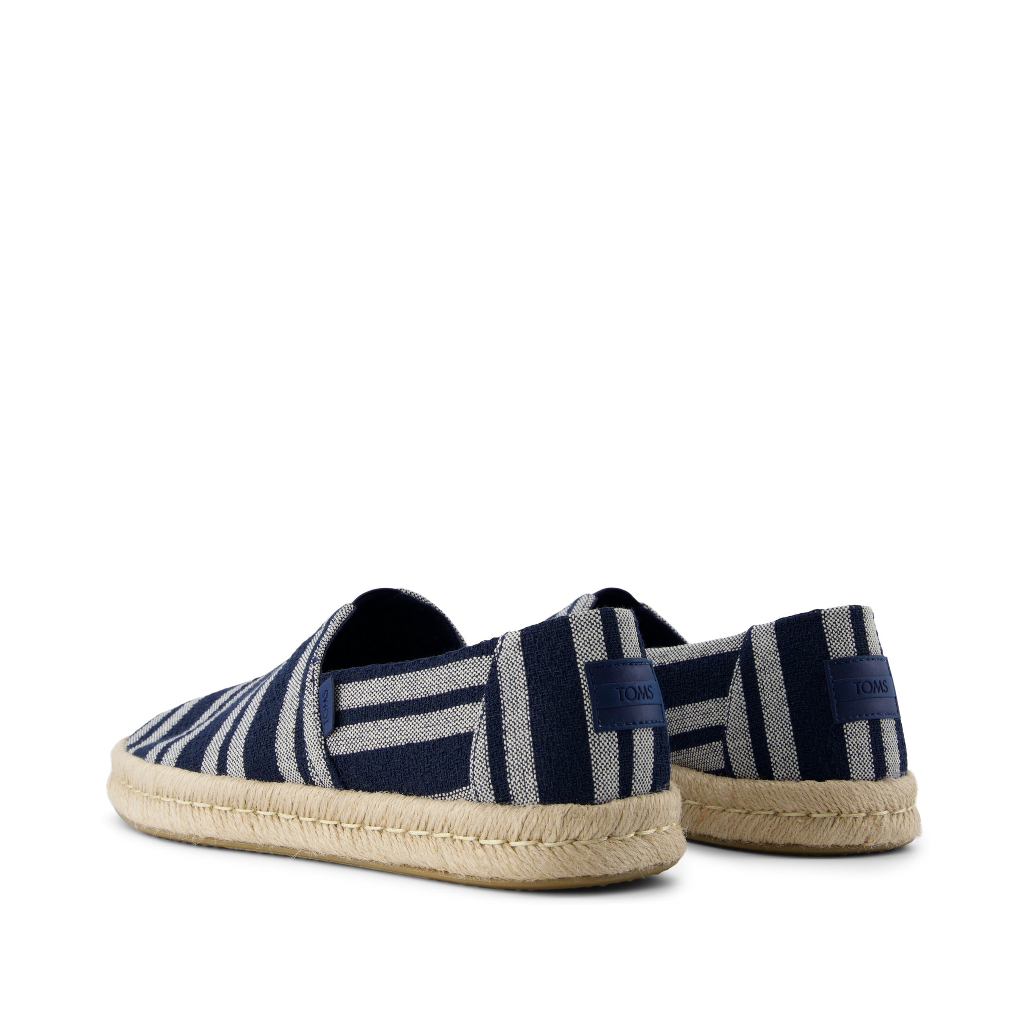 Alpargata Rope 2.0 Espadrille - Navy Beach Stripe Back View