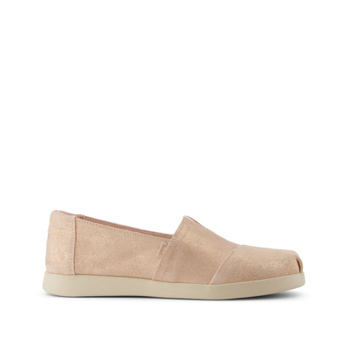 Alpargata Plus  - Roségoud metallic suède