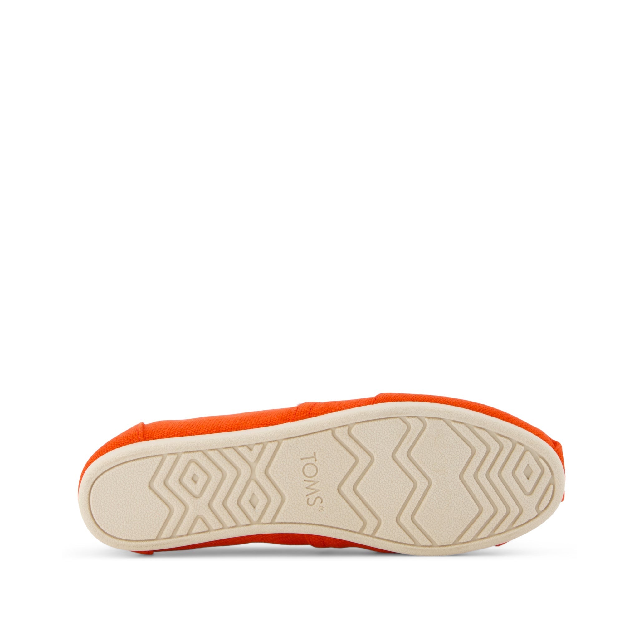 Alpargata Classic - Flame Heritage Canvas Bottom Sole View