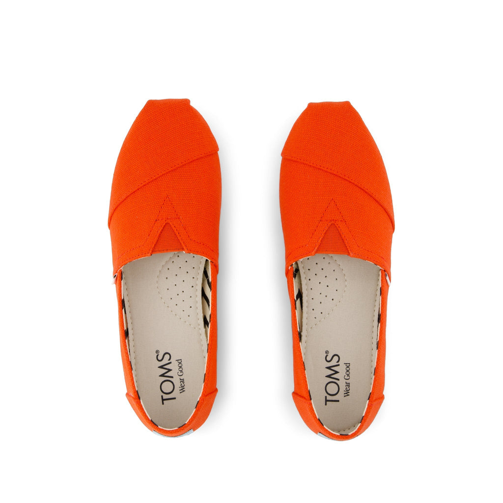 Alpargata Classic - Flame Heritage Canvas Top View