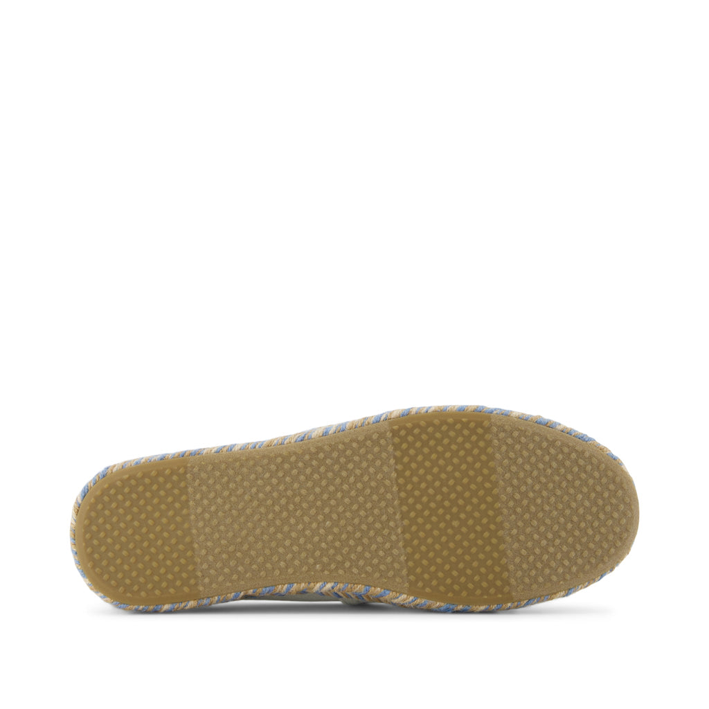 Alpargata Rope 2.0 Espadrille - White Onyx Textured Denim Bottom Sole View