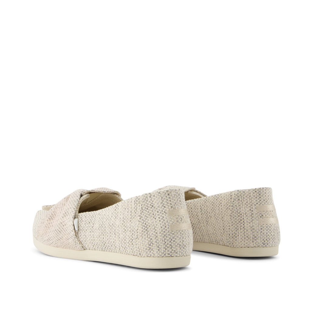 Alpargata Classic - Fog Beachside Woven Back View