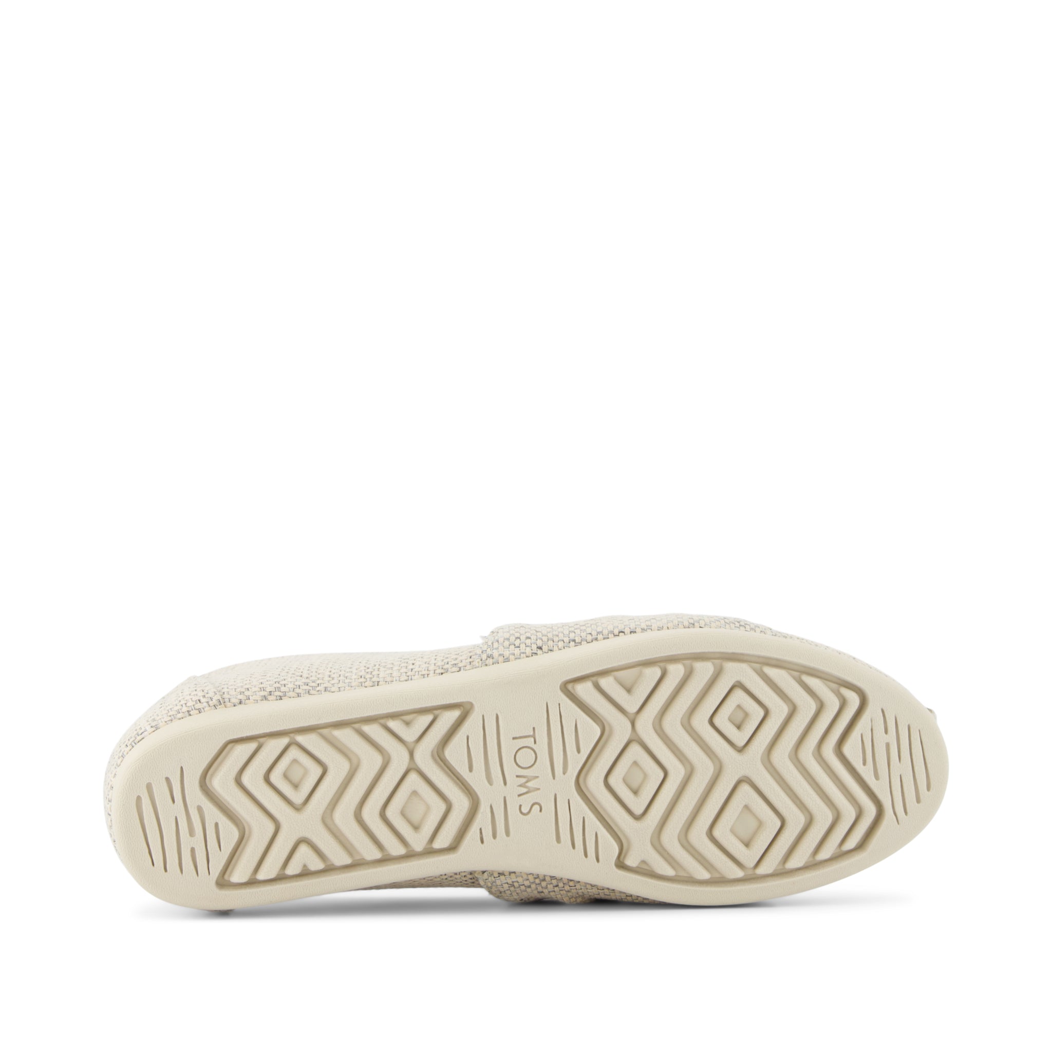 Alpargata Classic - Fog Beachside Woven Bottom Sole View