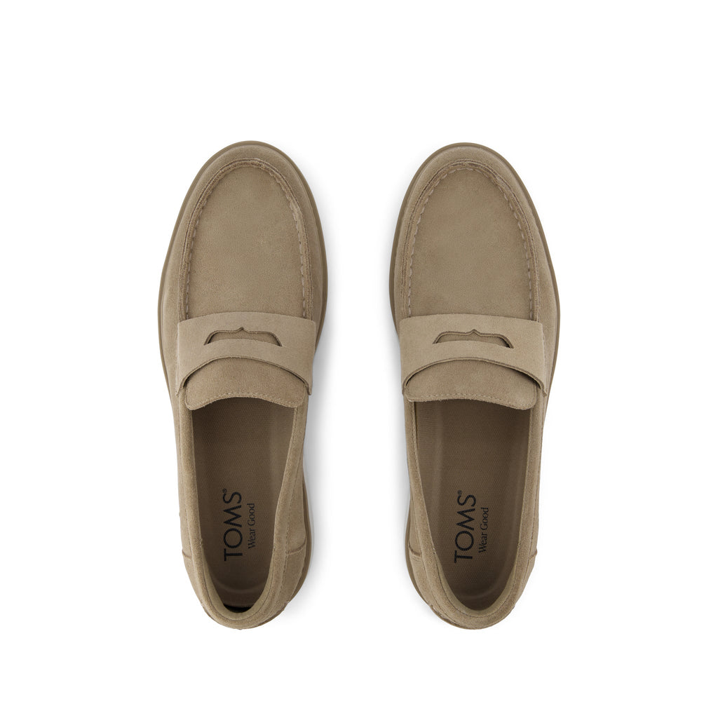 Navi TRVL LITE  Havana Loafer - Dune Suede Top View