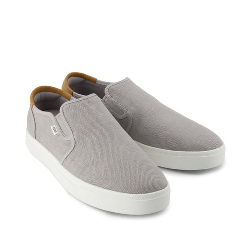 Baja 2.0 Slip On Sneaker - Drizzle Grey Legacy Canvas Front View