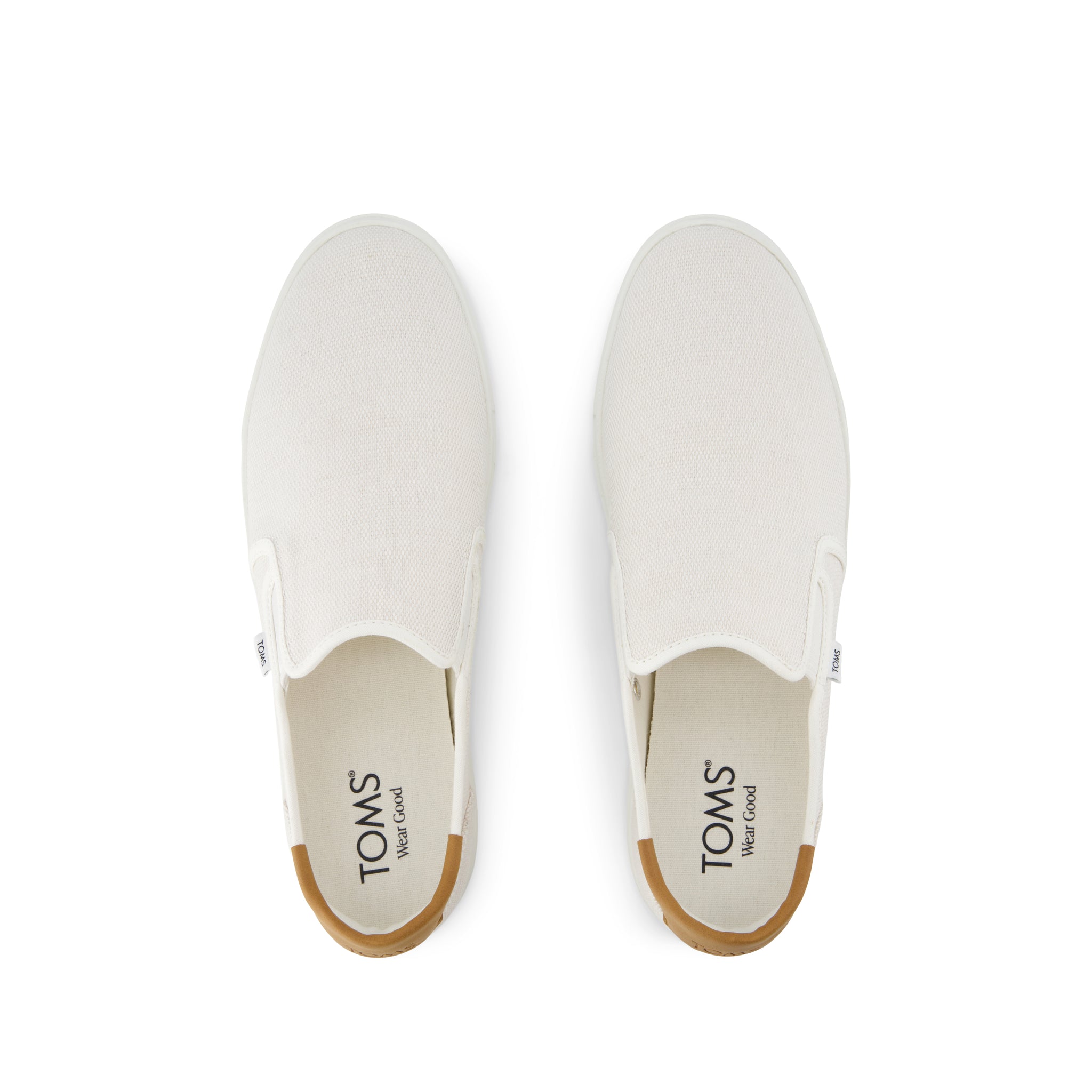 Baja 2.0 Slip On Sneaker - White Legacy Canvas Top View