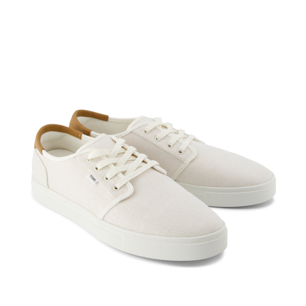 Carlo 2.0 Lace-Up Sneaker - White Legacy Canvas Front View