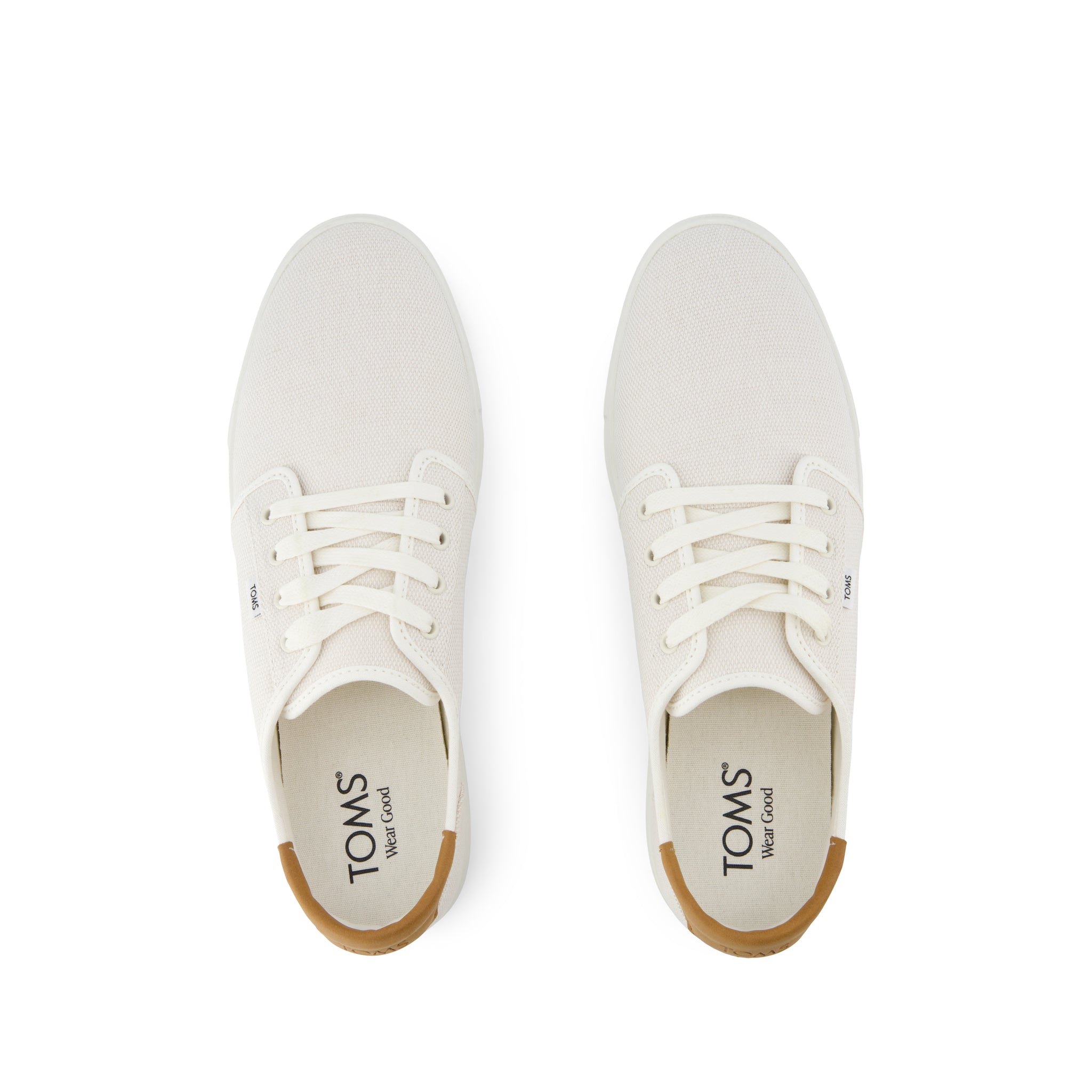 Carlo 2.0 Lace-Up Sneaker - White Legacy Canvas Top View