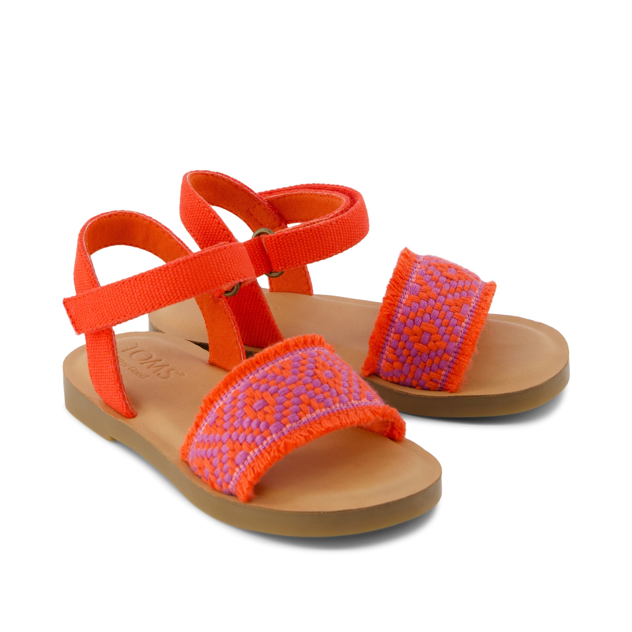 Remi Sandal - Flame Diamond Strap Front View