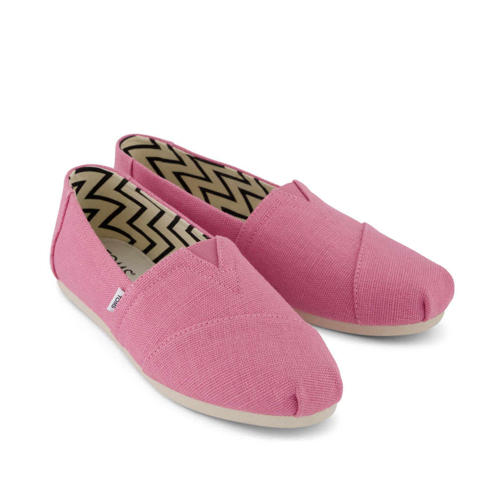 Alpargata Classic - Rose Pink Heritage Canvas Front View