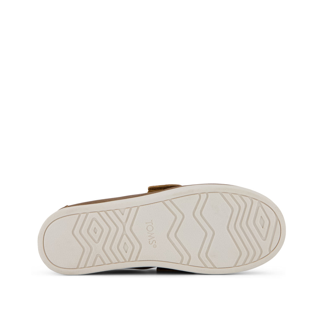 Oliver Kids Loafer - Toffee Microsuede Bottom Sole View