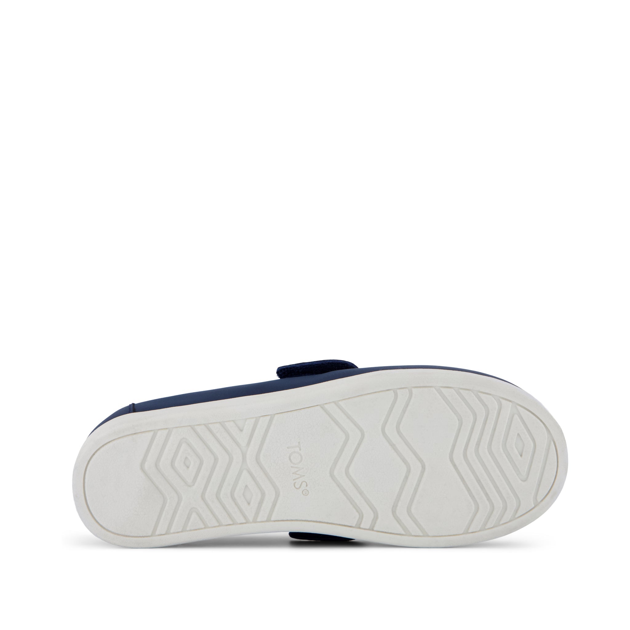 Youth Oliver Loafer - Navy Nubuck PU Bottom Sole View