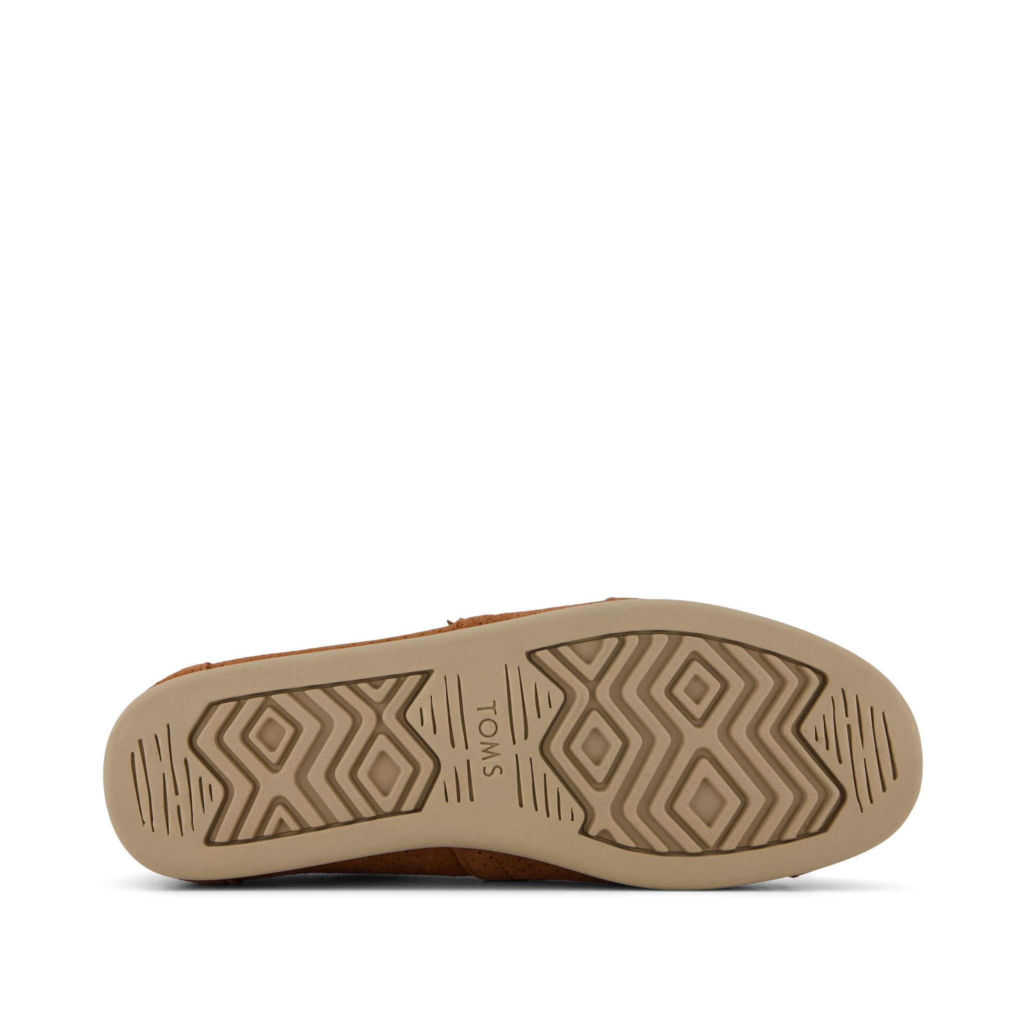 Alpargata Classic - Amber Brown Perforated Suede Bottom Sole View