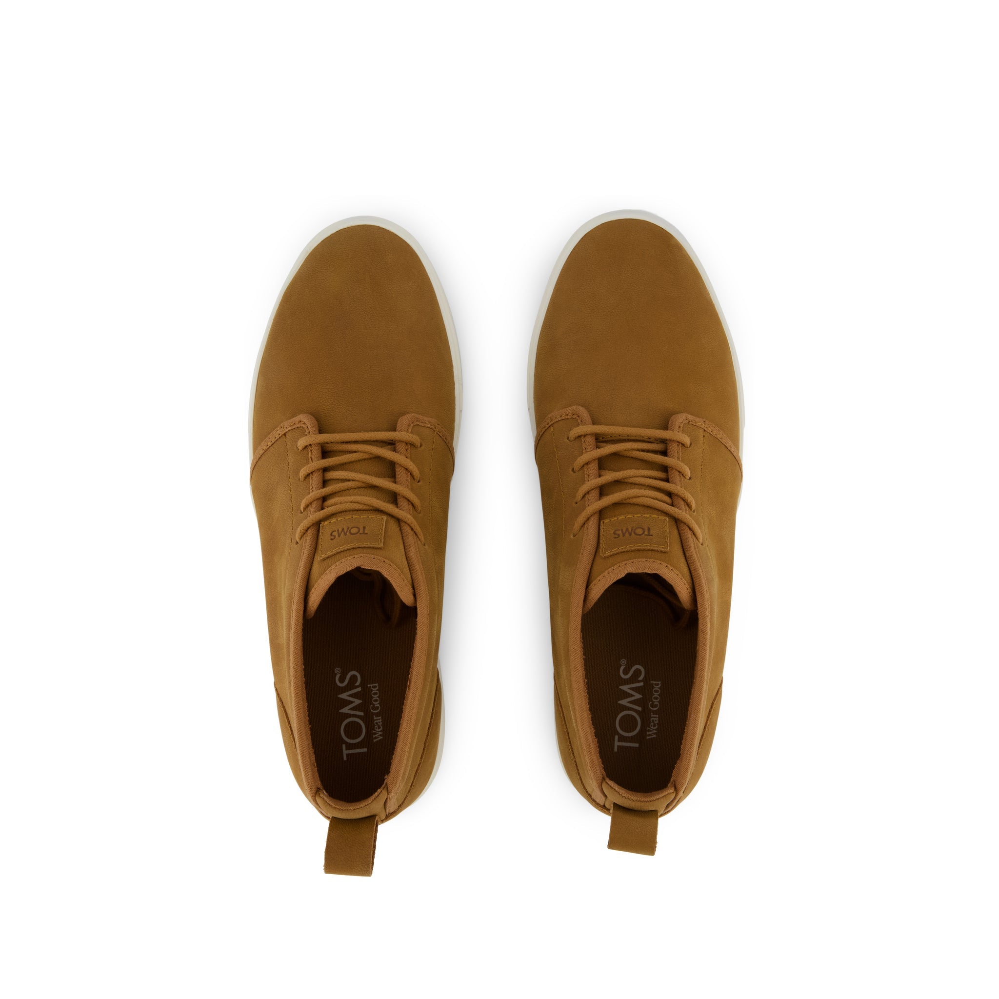Carlo Mid Terrain 2.0 Sneaker - Water Resistant Tan Leather Top View