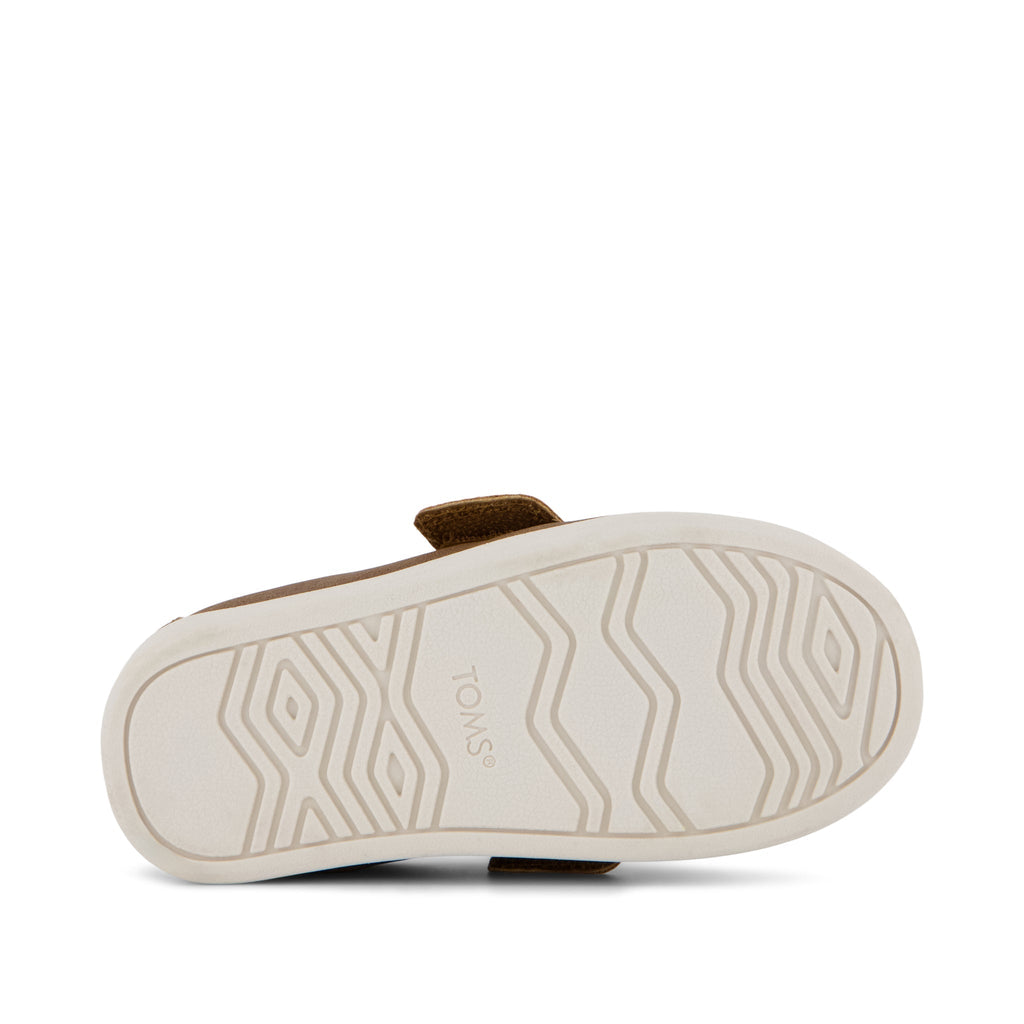 Oliver Toddler Loafer - Toffee Microsuede Bottom Sole View