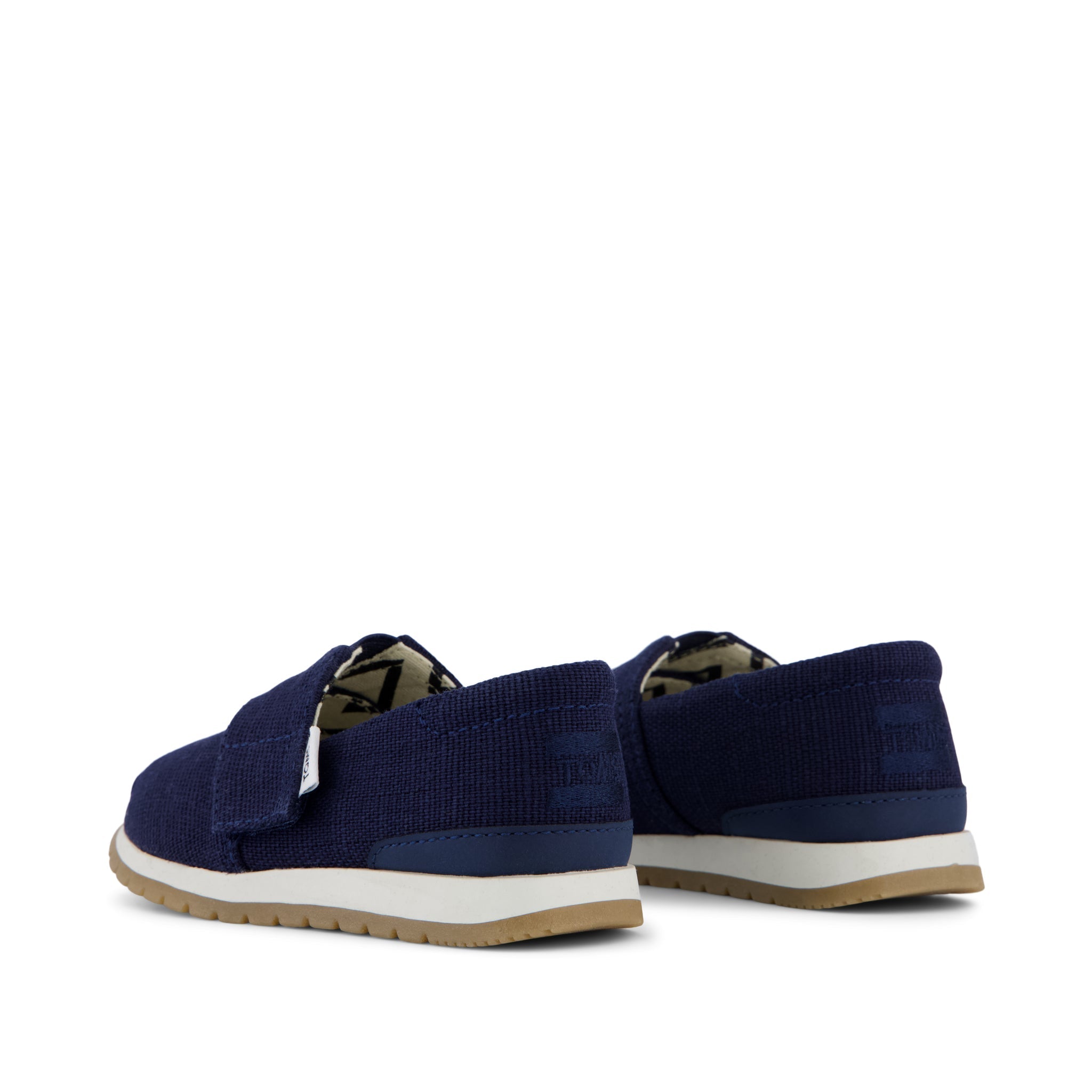 Resident Plus Toddler Sneaker - Navy Heritage Canvas Back View