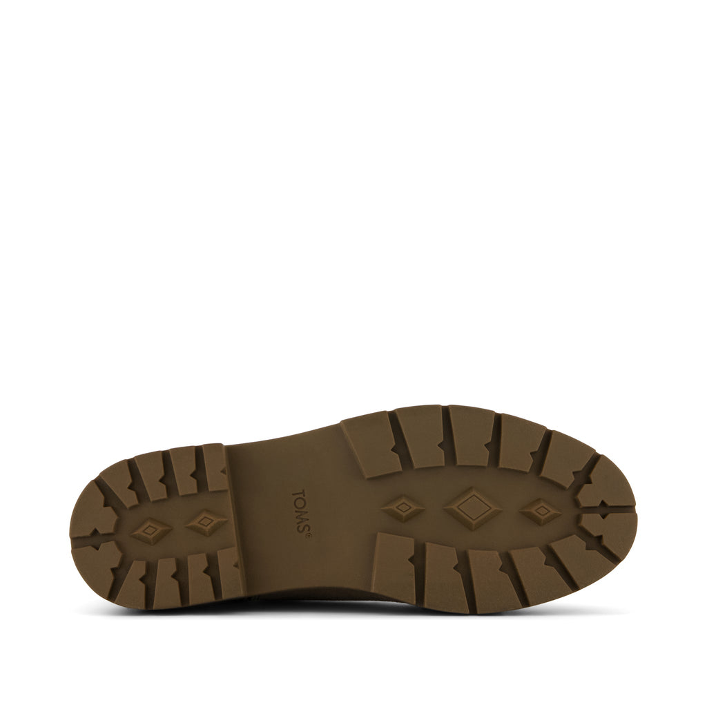 Astrid Boot - Water Repellent Dune Grey Suede Bottom Sole View